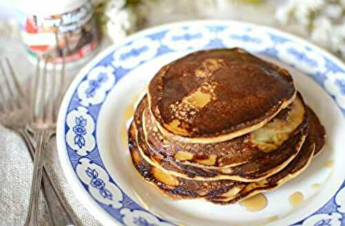 Pancakes à la compote de pomme