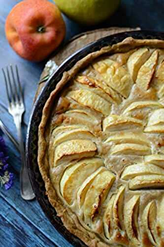 Pâte à tarte croustillante aux pommes