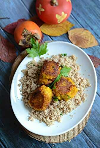 Boulettes de potimarron et pois chiches #vég
