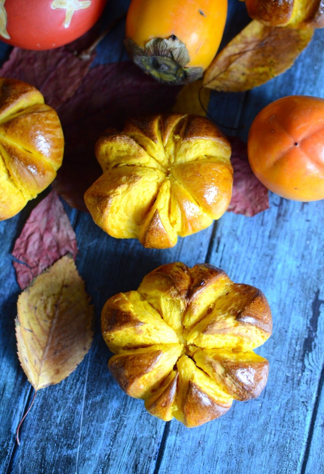 Petites brioches citrouille