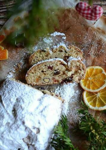 Stollen de Noel - recette facile et rapide