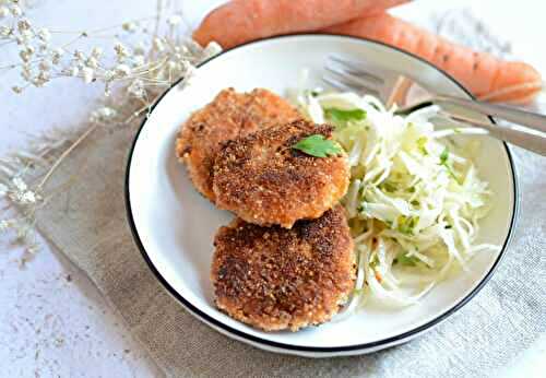 Galettes à la carotte #végétarien