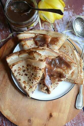 Crêpes à la farine de chataigne - C'est la Chandeleur !