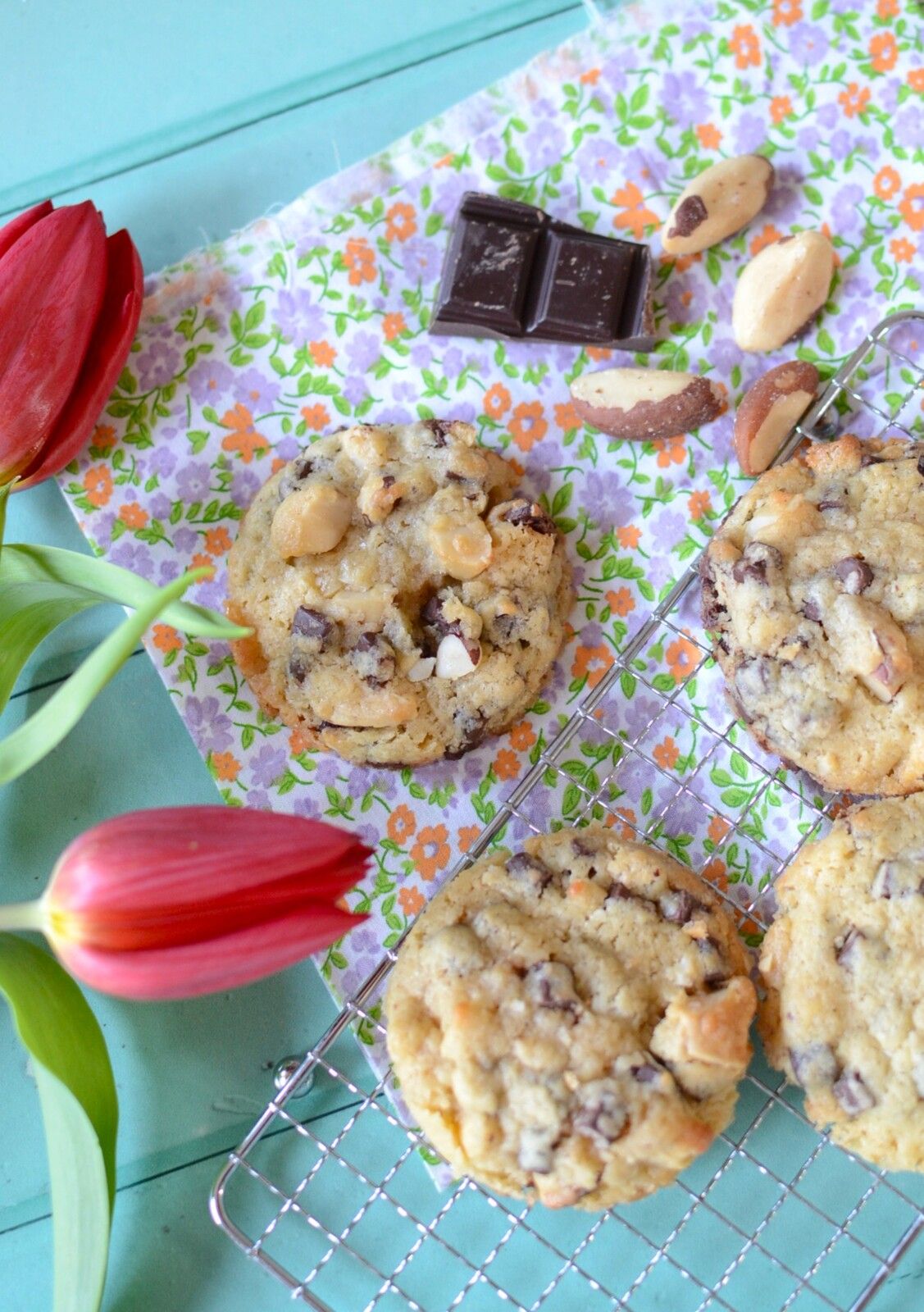 Cookies noix du Brésil chocolat