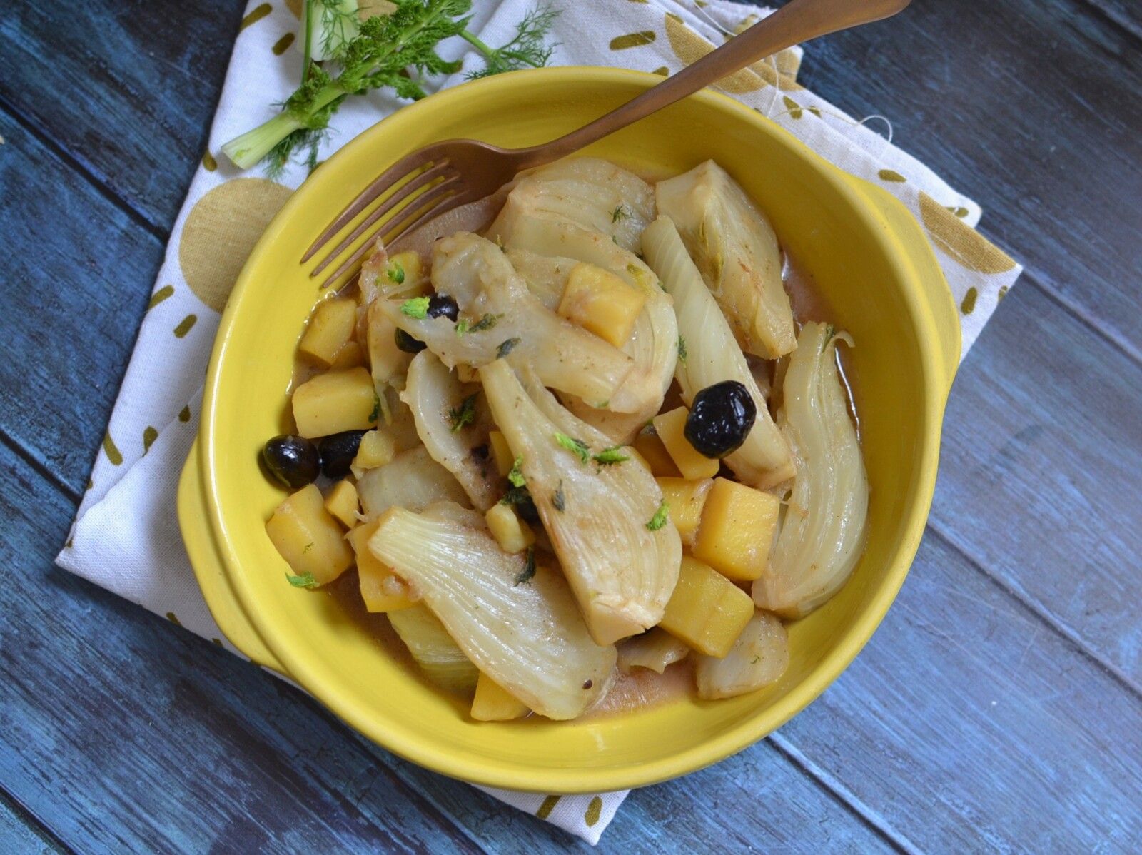 Poelée de fenouil et pommes de terre