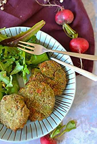 Galettes de brocoli et féta #végétarien
