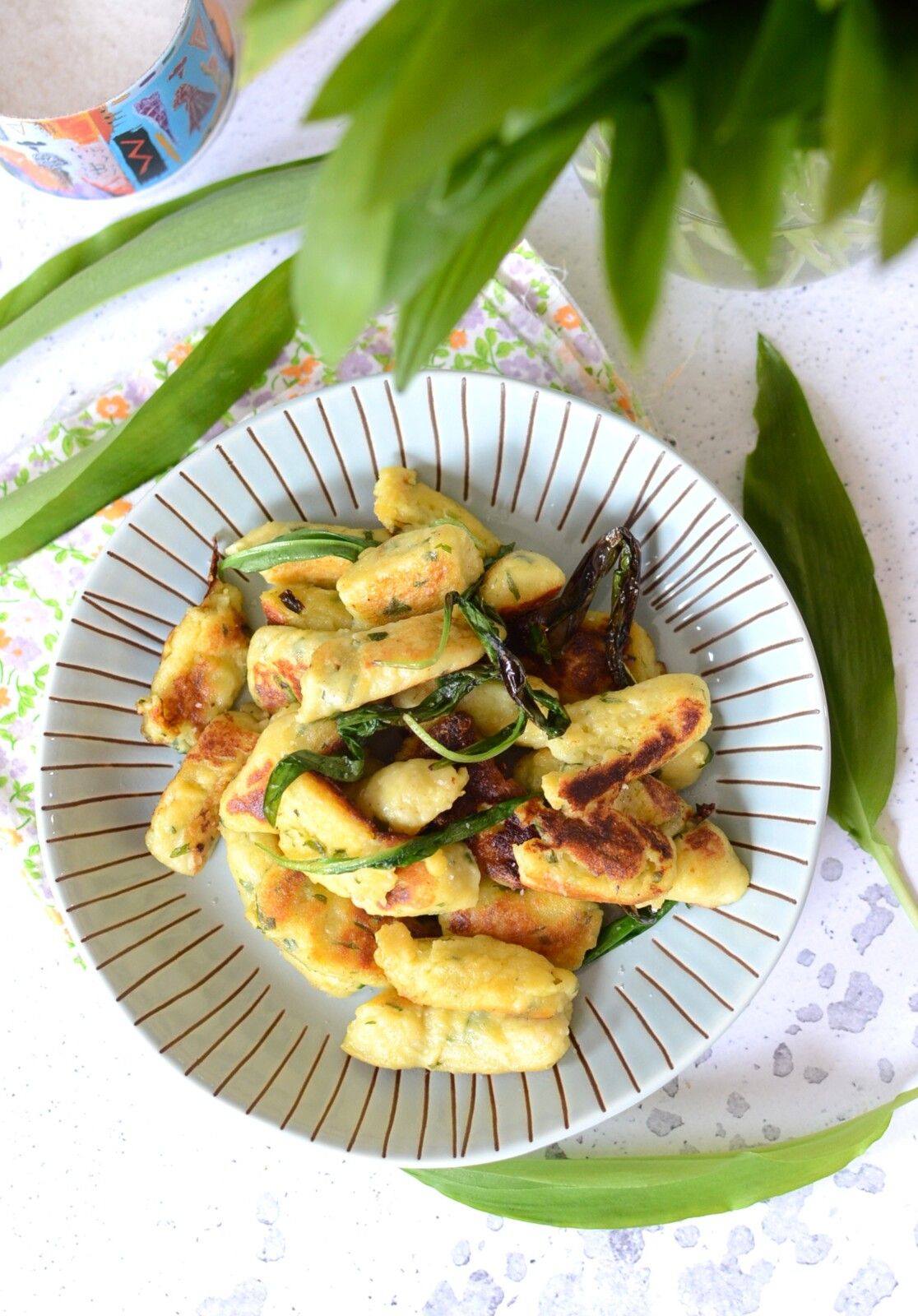 Gnocchi à l'ail des ours #végétarien