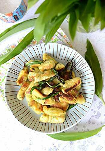 Gnocchi à l'ail des ours #végétarien