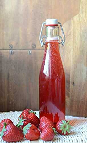 Koso de fraises - sirop fermenté