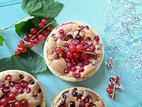 Tartelettes groseilles rouges amande