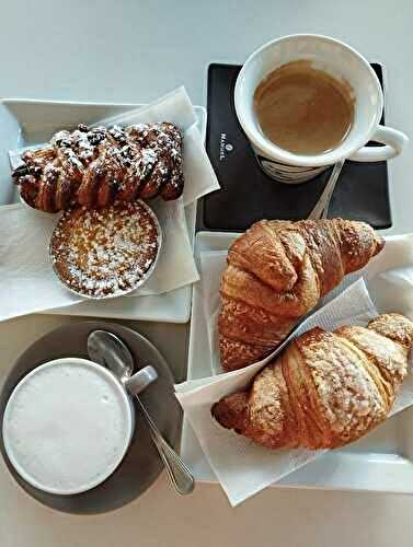 Vacances en Italie - petit déjeuner