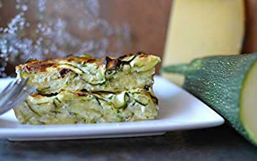 Flan de courgettes et fromage
