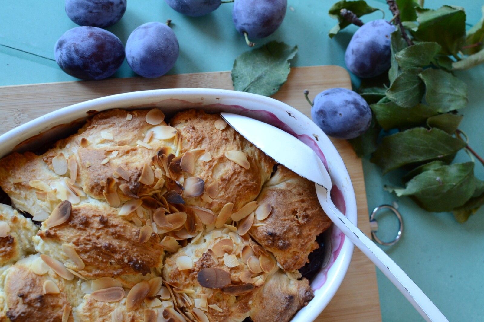 Cobbler aux quetsches