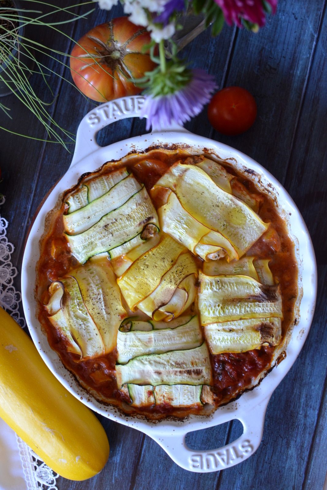 Involtini courgettes ricotta et sardines