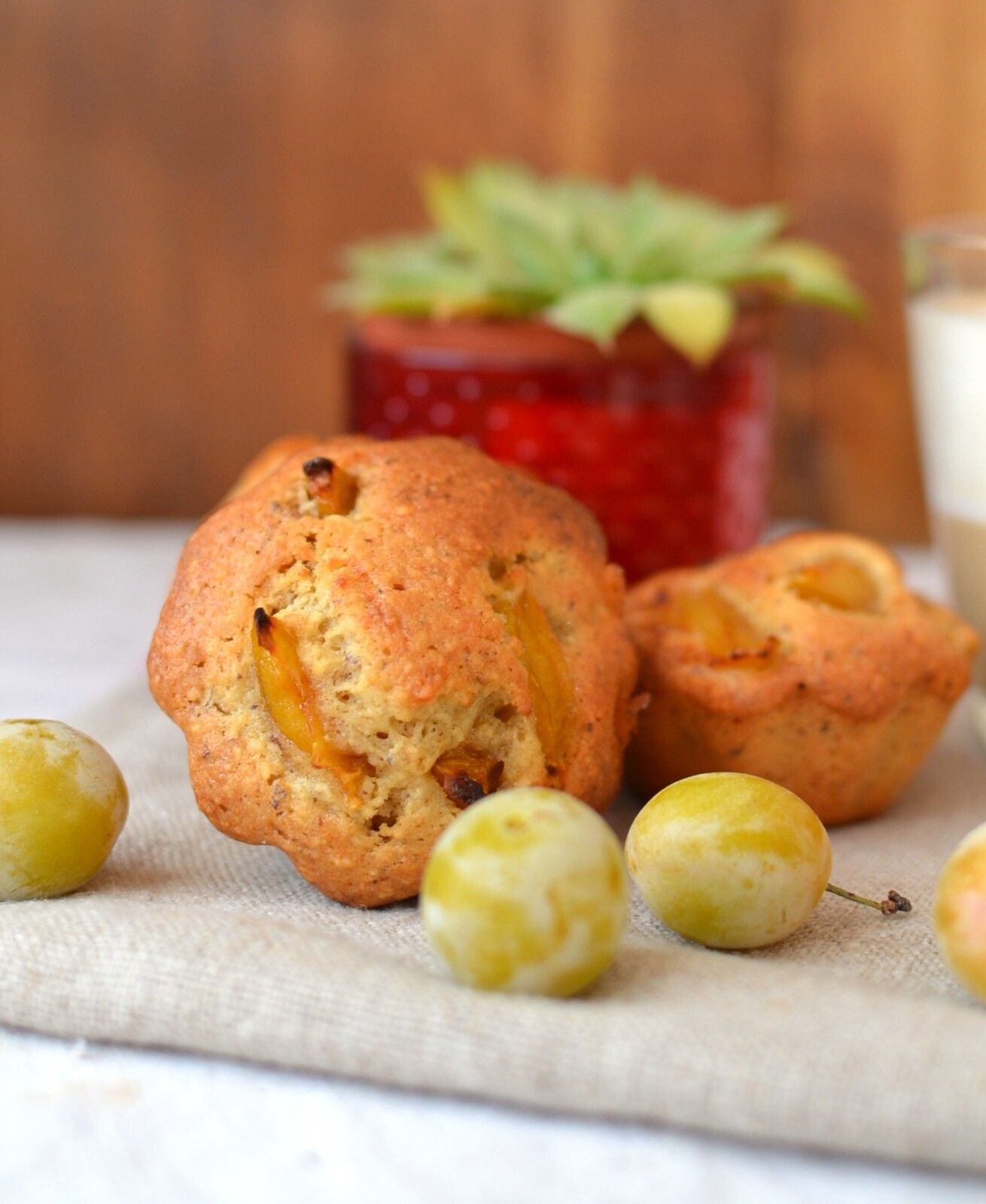 Petits gâteaux noisettes mirabelles