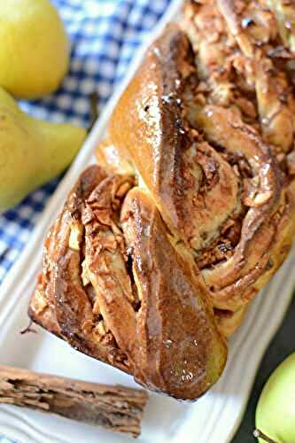 Babka pomme poire cannelle