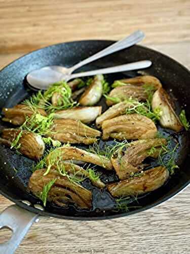Fenouil braisé à l’huile d’olive et au vinaigre balsamique blanc