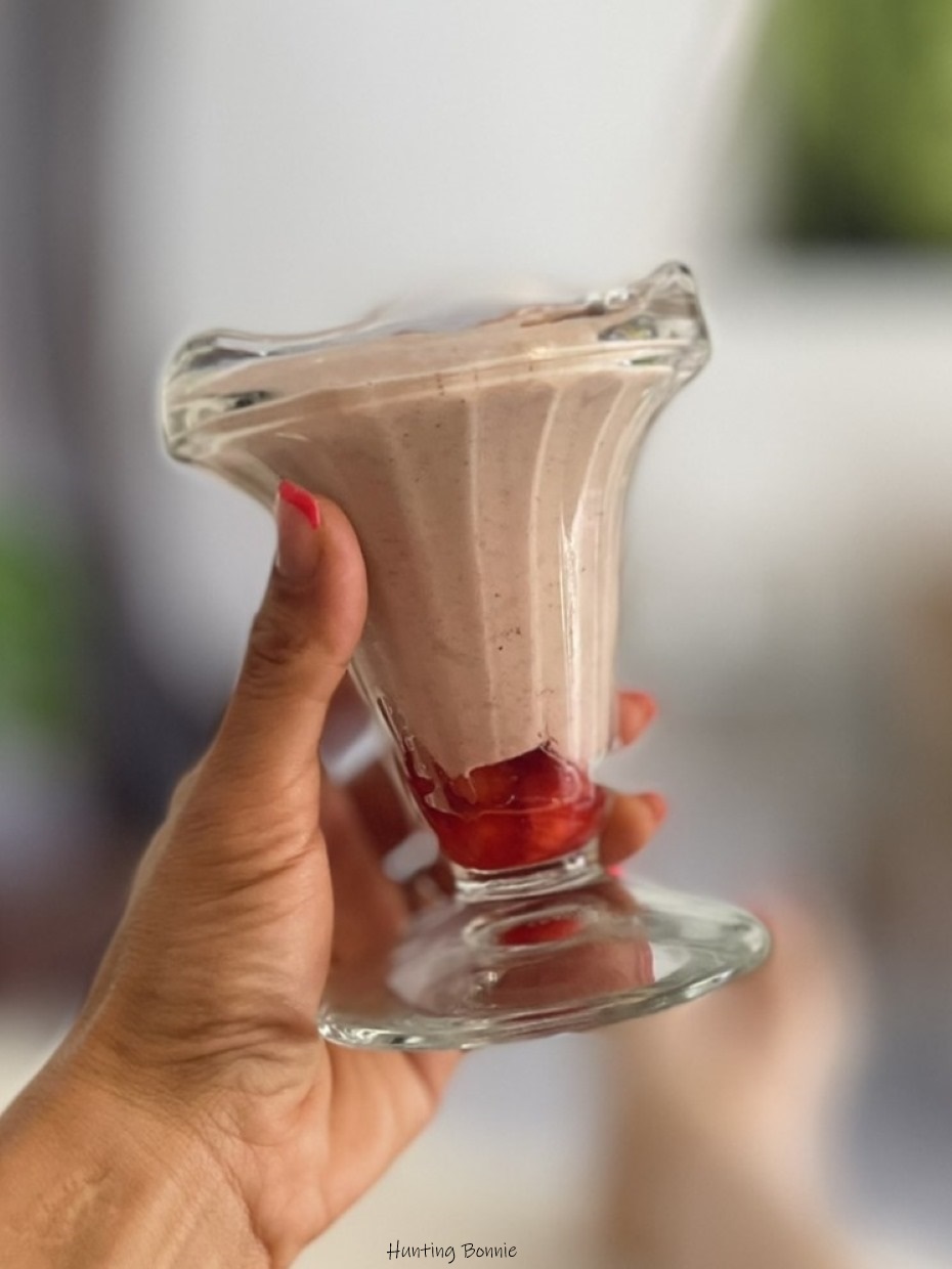 Mousse à la fraise