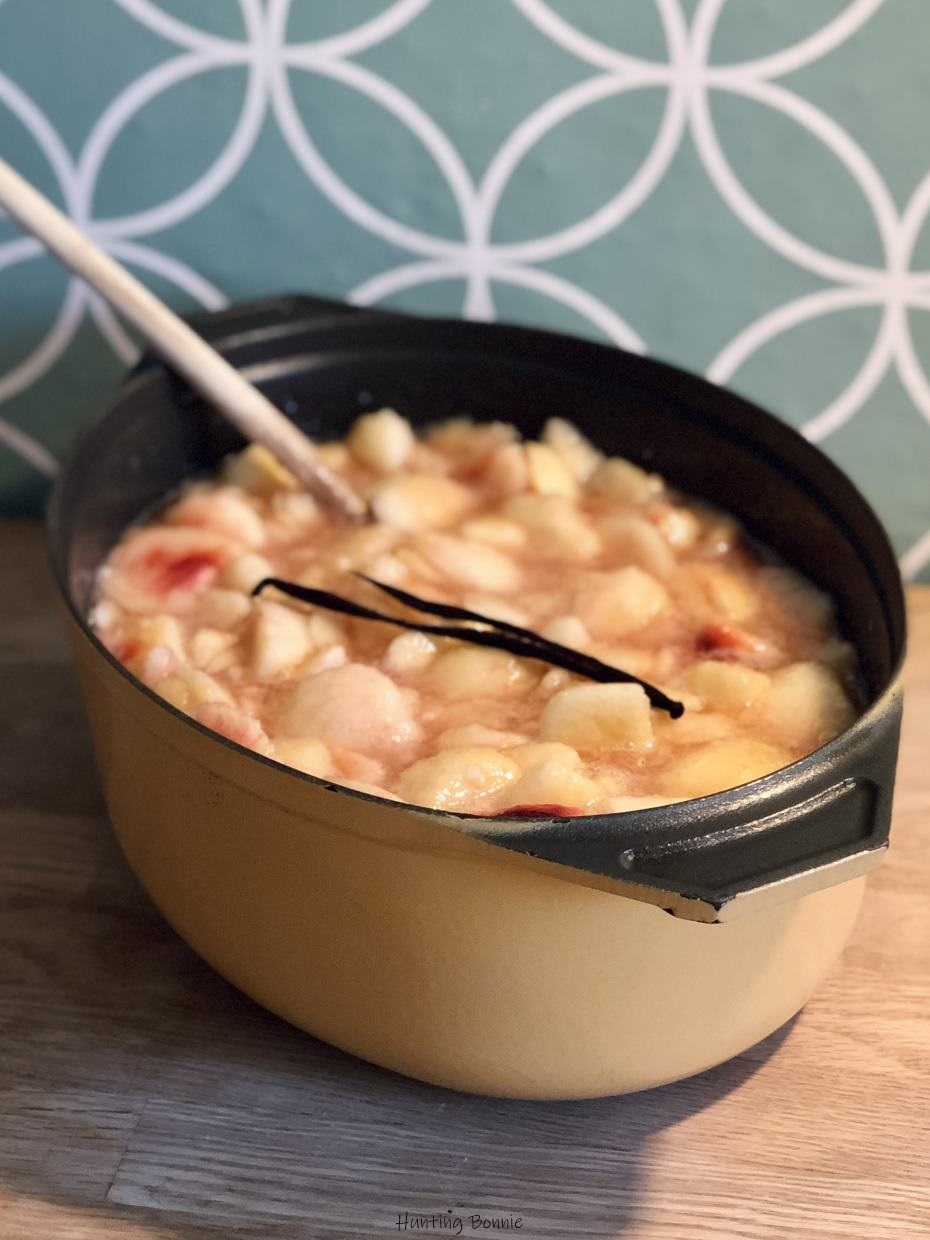 Confiture de Nectarines à la vanille