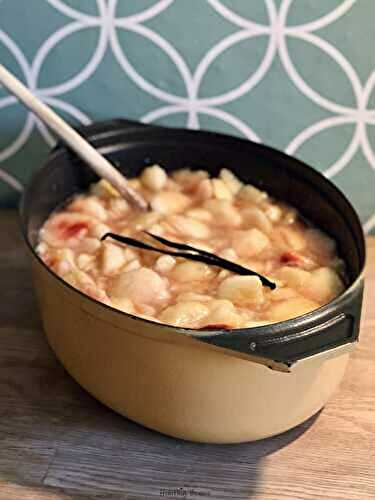 Confiture de Nectarines à la vanille