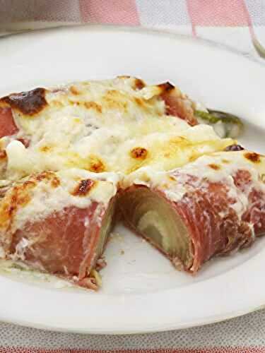 Endives au jambon gratinées