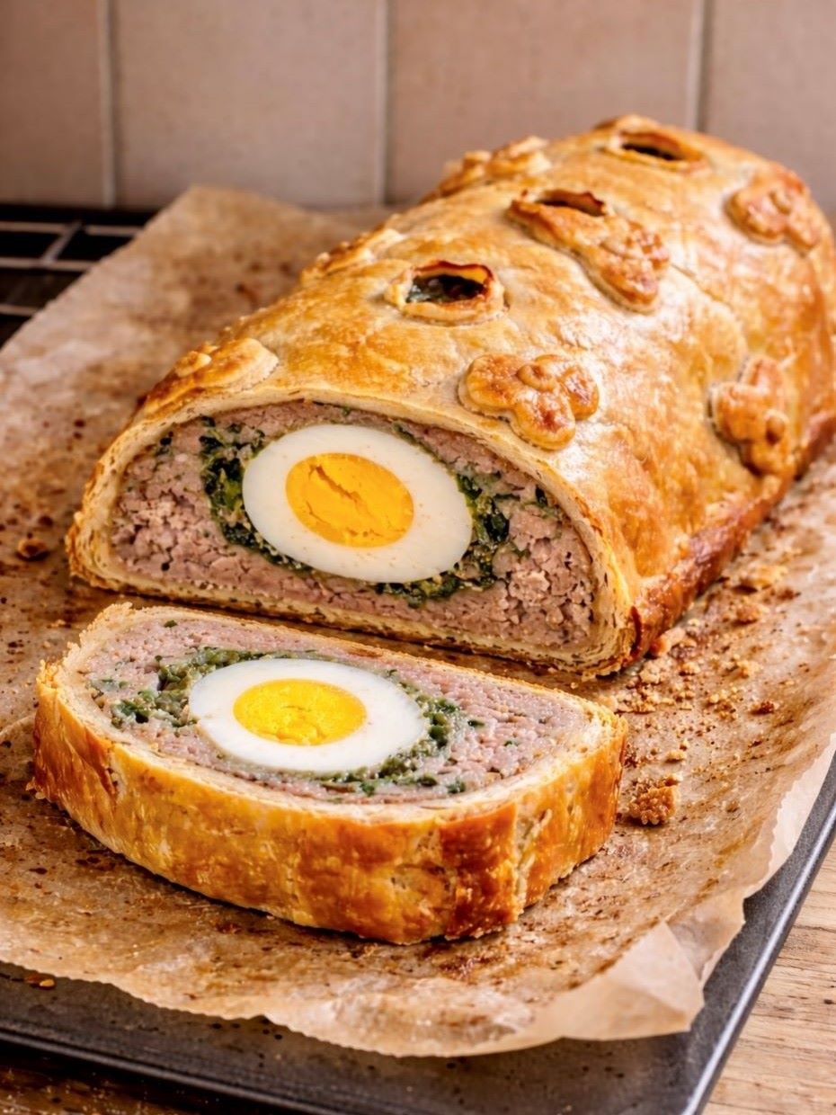 Pâté de Pâques : toutes les étapes en photos