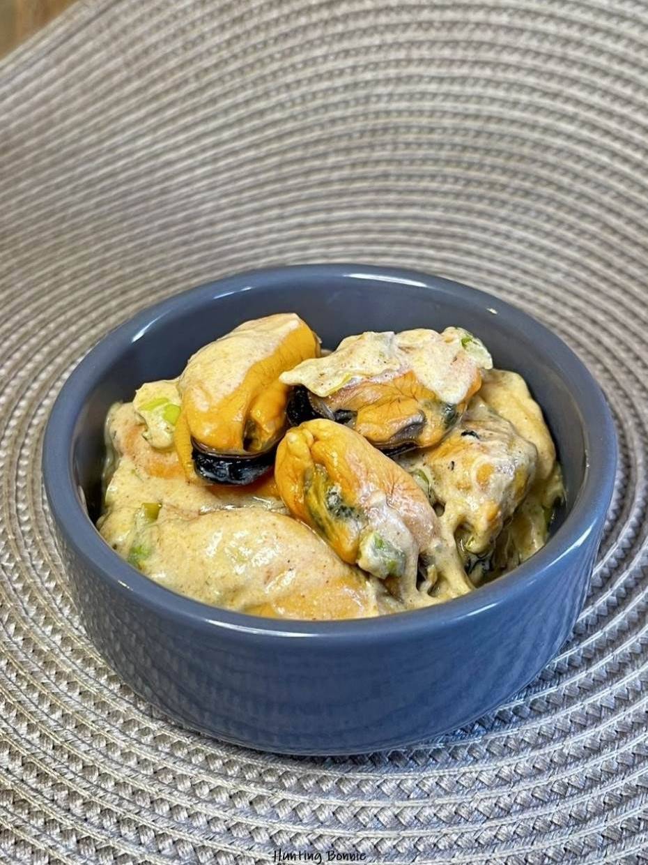 Moules à la crème et paprika fumé