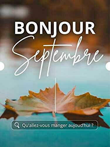 Bonjour Septembre 2026 !