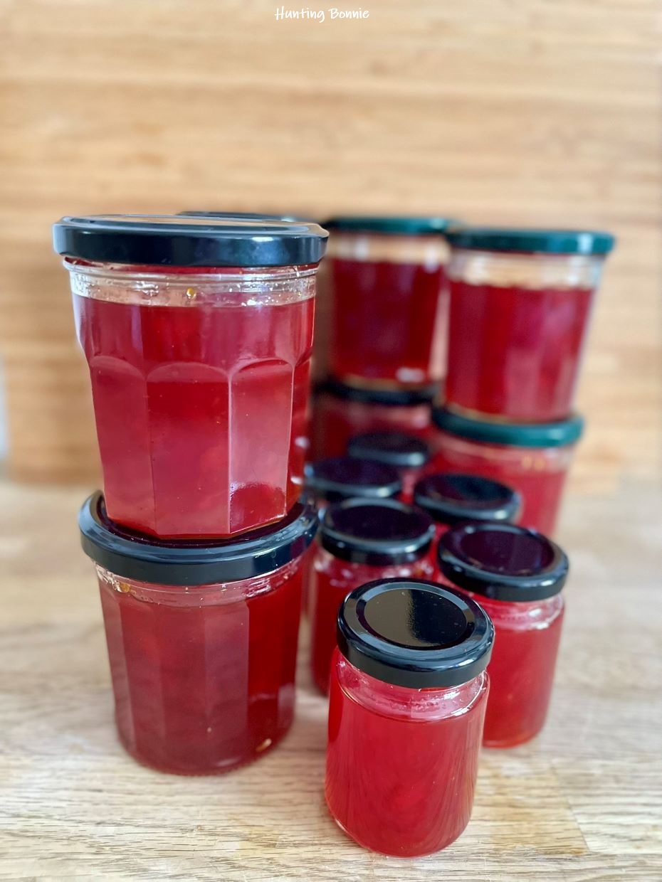 Confiture de pastèque rouge à l’orange et à la vanille