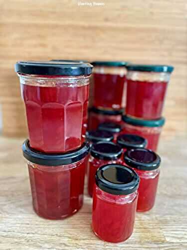 Confiture de pastèque rouge à l’orange et à la vanille