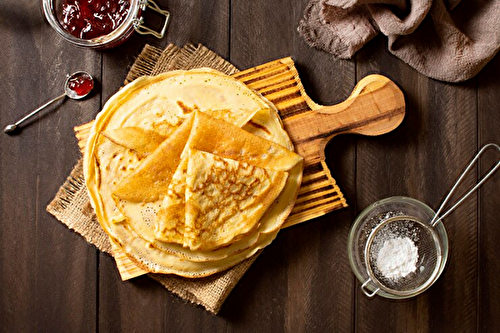 La recette crepe sans oeuf - Idées Repas