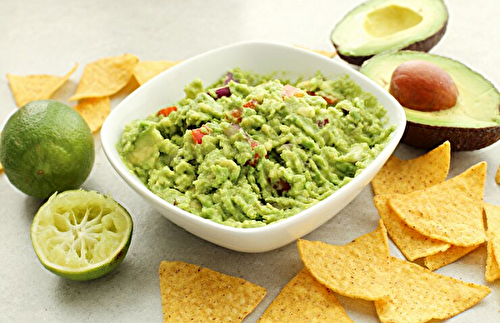 Recette guacamole facile - Idées Repas