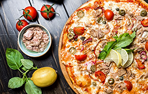 Recette pizza au thon - Idées Repas