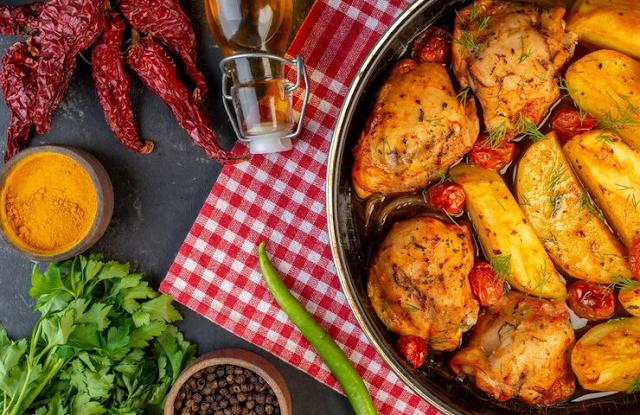 Recette poulet basquaise - Idées Repas