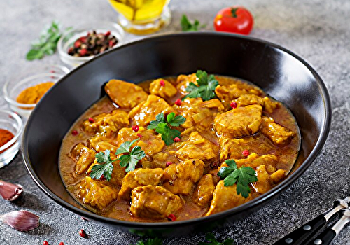 Recette poulet curry - Idées Repas
