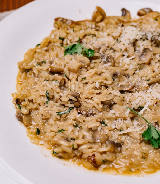 Risotto champignon facile - Idées Repas