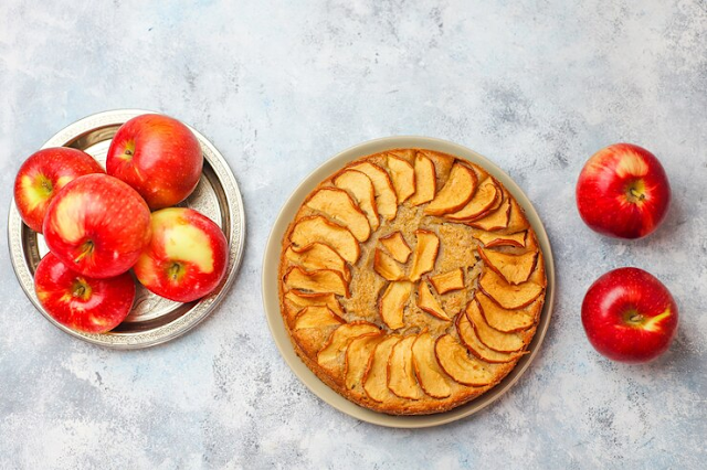 Tarte aux pommes à l'ancienne - Idées Repas