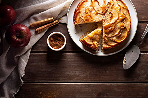 Tarte aux pommes normande - Idées Repas