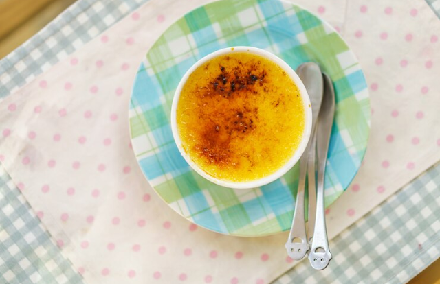 Recette crème brûlée de nos grand-mère