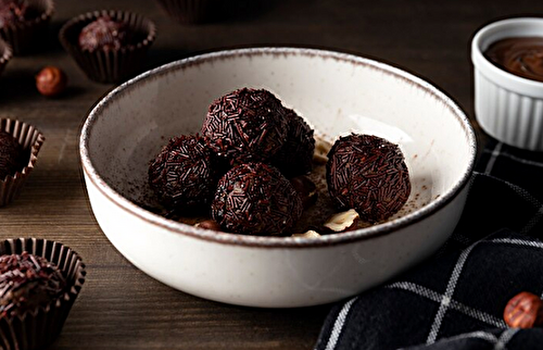 Recette de truffes au chocolat facile & rapide