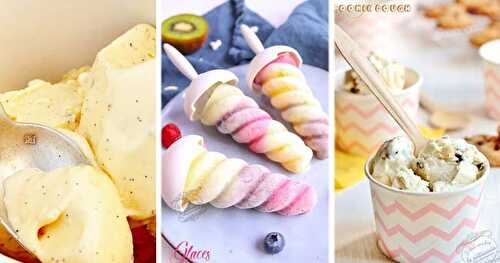 10 recettes de glaces et sorbets maison 