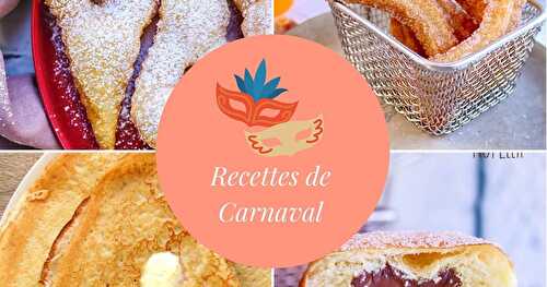 12 recettes pour mardi gras et carnaval