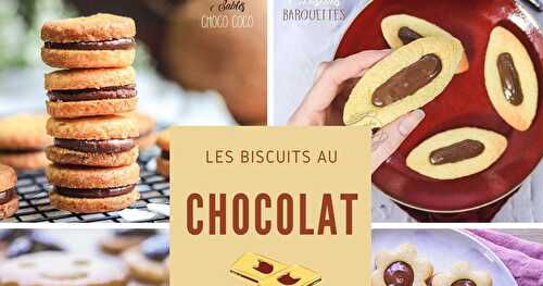 15 recettes de biscuits au chocolat super gourmands