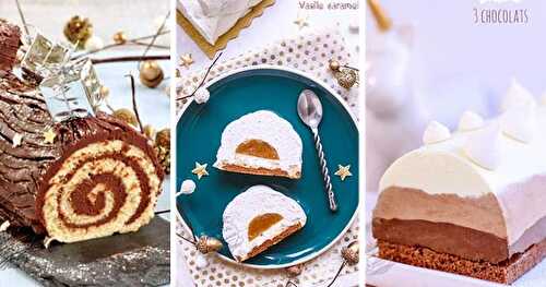 19 recettes de Bûches de Noël