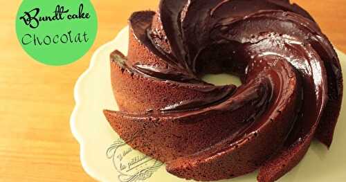 Bundt cake au chocolat (et pépites au caramel)