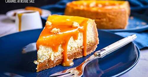 Cheesecake caramel au beurre salé ultime !