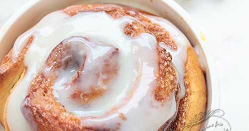 Cinnamon rolls ou brioches roulées à la cannelle