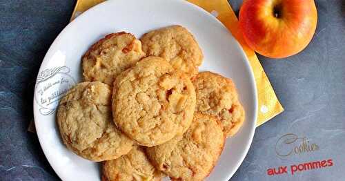 Cookies aux pommes caramélisées