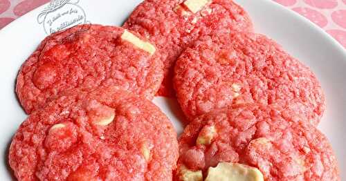 Cookies cerise et chocolat blanc