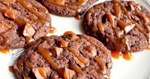 Cookies chocolat et caramel